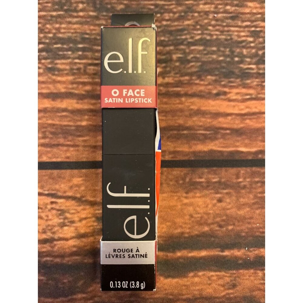 E.L.F. O Face Satin Lipstick Rouge À Lèvres Satiné 0.13 Oz